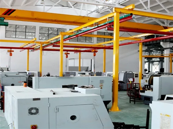 KBK-L Aluminum Rail Workstation Bridge Crane image 2