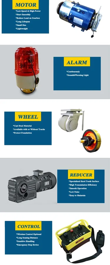 KPJ Series Cable Drum Powered Electric Transfer Cart image 6