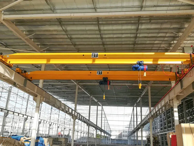 LD Single Girder Electric Hoist Overhead Crane image 4