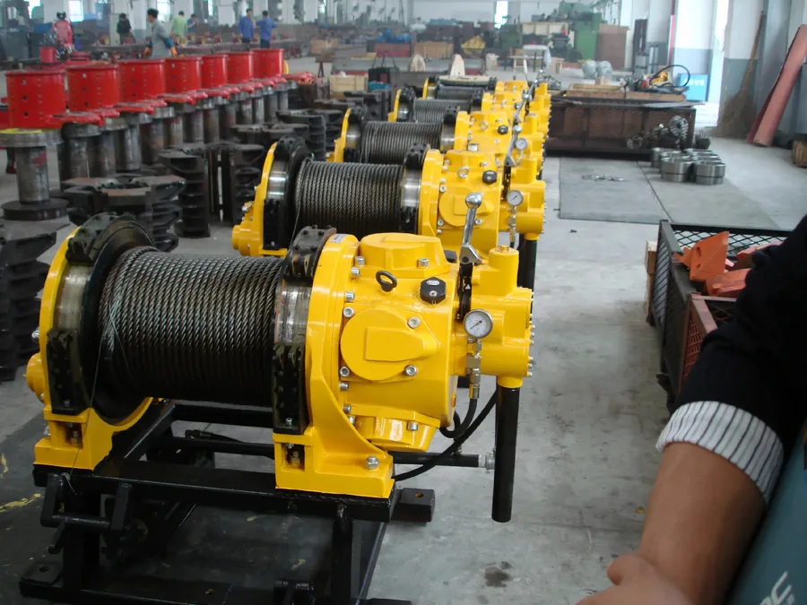 Pneumatic winch (Air winch) image 2