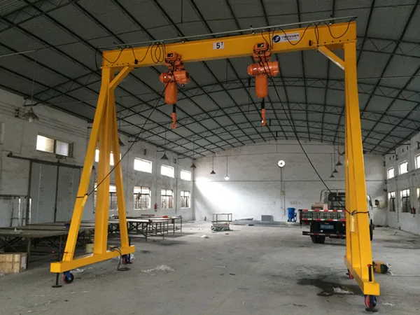 Portable Simple Mobile Gantry Crane