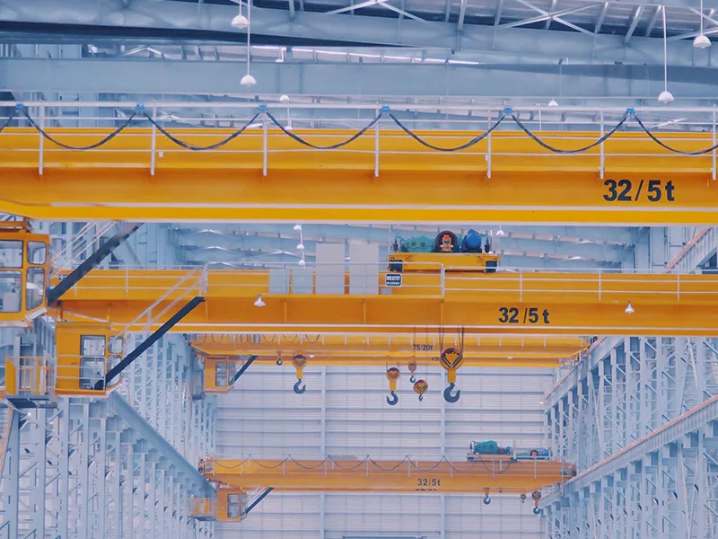 QD Type Double Girder Electric Bridge Crane with Trolley image 3