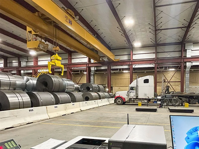 QDX Type Double Beam Electric Overhead Crane with Trolley image 3