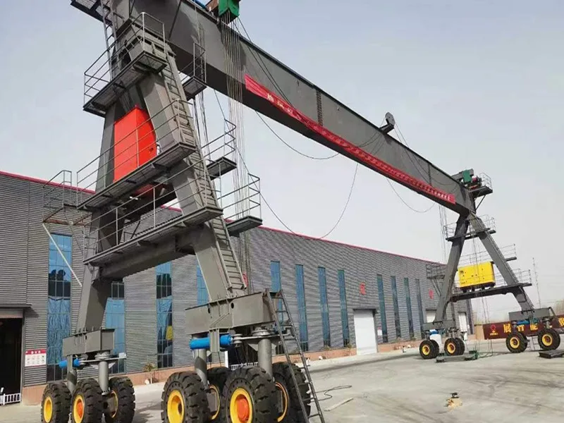‌RMH Type Single-Beam Tire Gantry Crane image 4